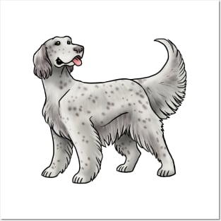 Dog - English Setter - Blue Belton Posters and Art